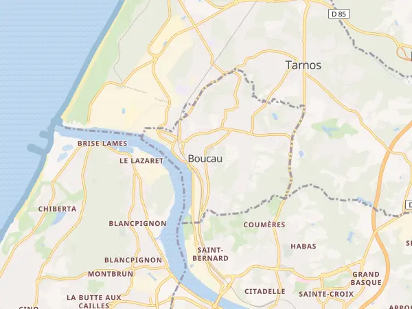 Plan de Boucau