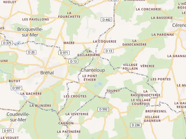 Plan de Chanteloup