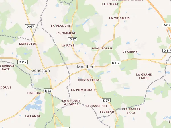 Plan de Montbert