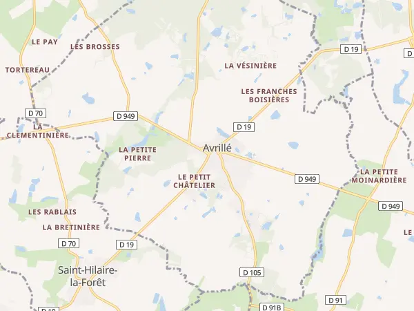 Plan de Avrillé