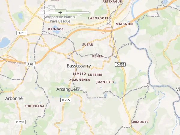 Plan de Bassussarry