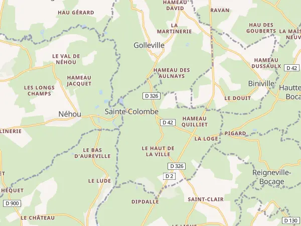 Plan de Sainte-Colombe