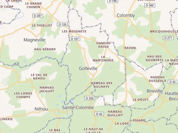 Plan de Golleville