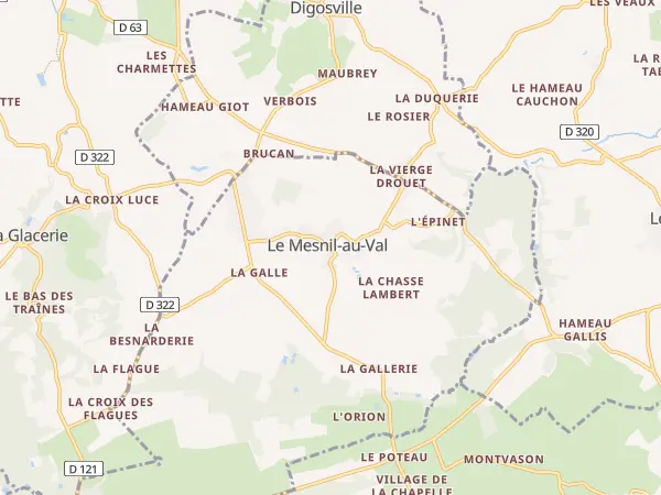 Plan du Mesnil-au-Val