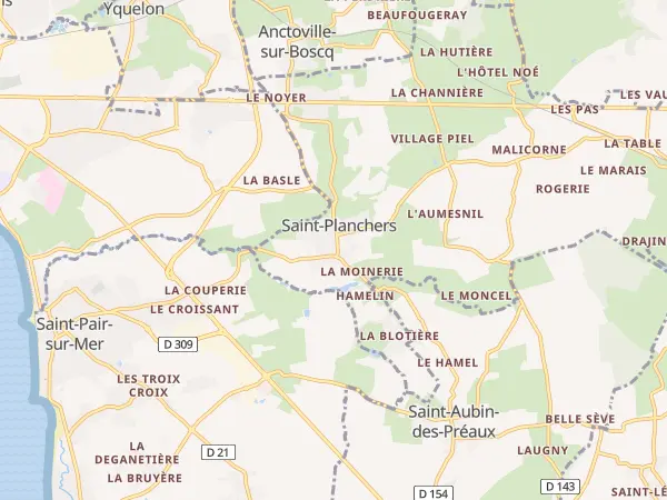 Plan de Saint-Planchers