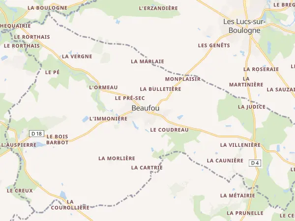 Plan de Beaufou