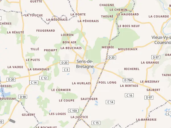 Plan de Sens-de-Bretagne