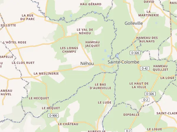 Plan de Néhou