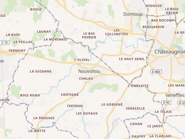 Plan de Nouvoitou