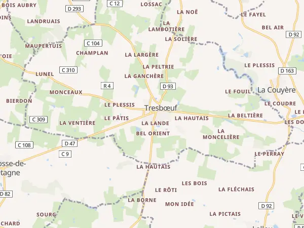 Plan de Tresbœuf