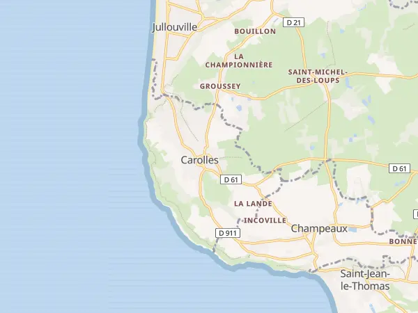 Plan de Carolles