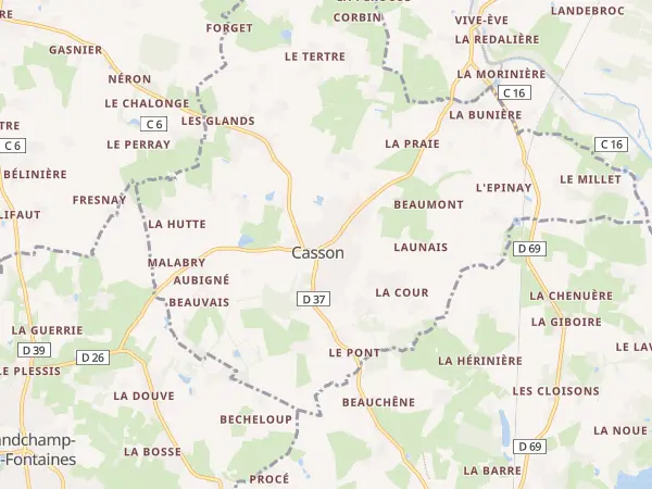 Plan de Casson