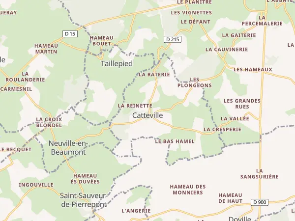 Plan de Catteville