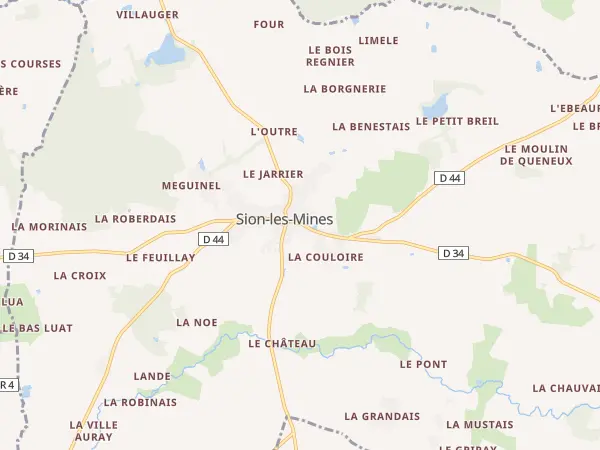 Plan de Sion-les-Mines