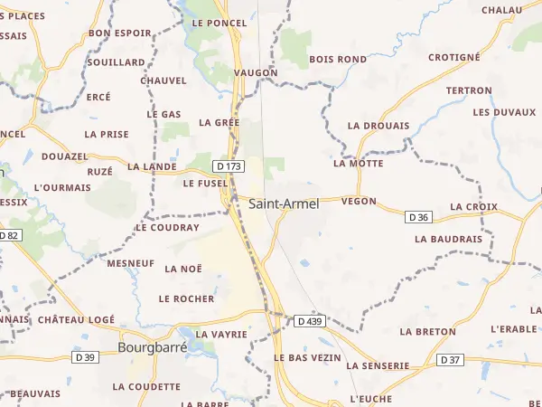 Plan de Saint-Armel