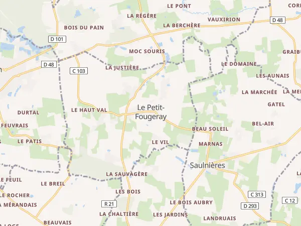 Plan du Petit-Fougeray
