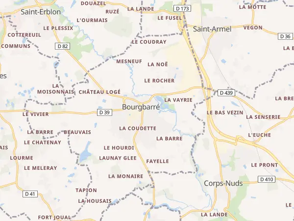 Plan de Bourgbarré