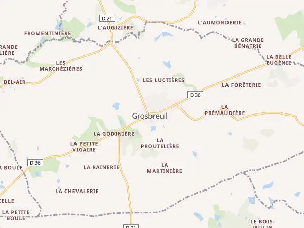 Plan de Grosbreuil