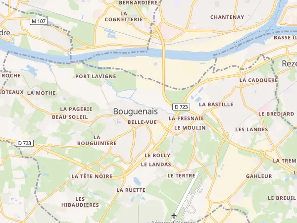 Plan de Bouguenais