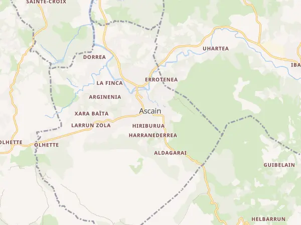 Plan de Ascain