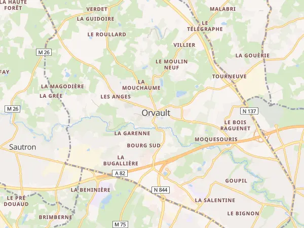 Plan de Orvault