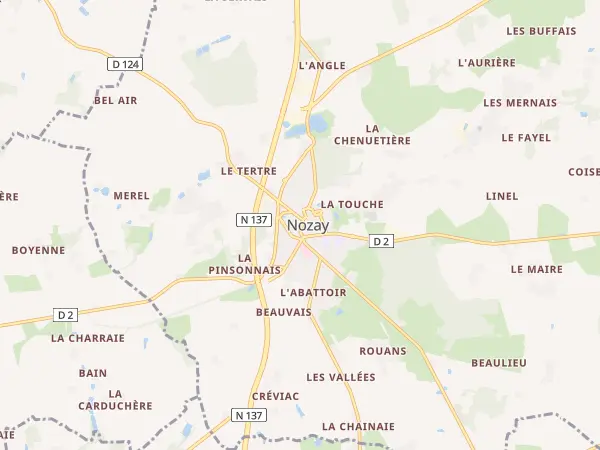 Plan de Nozay