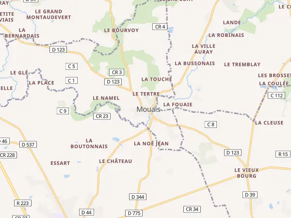 Plan de Mouais