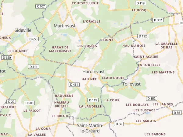 Plan de Hardinvast
