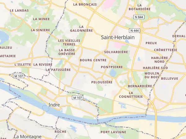 Plan de Saint-Herblain