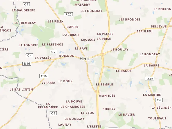Plan de Héric