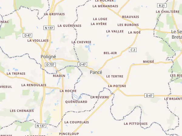 Plan de Pancé