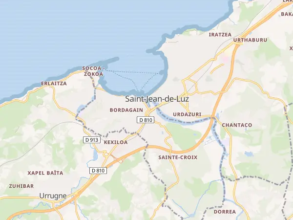 Plan de Ciboure