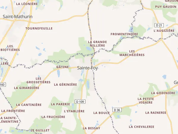 Plan de Sainte-Foy