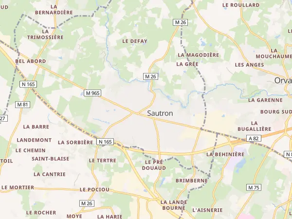 Plan de Sautron