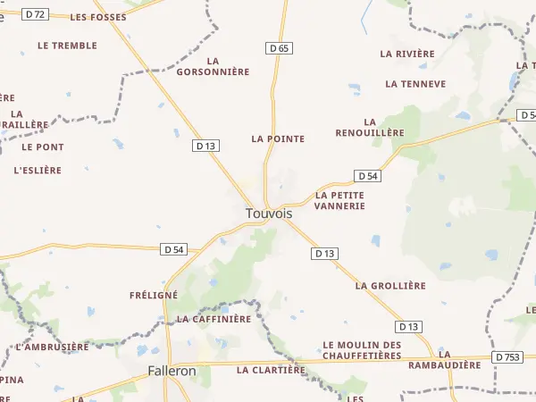 Plan de Touvois