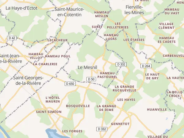 Plan du Mesnil
