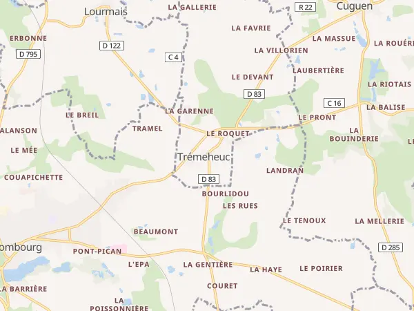 Plan de Trémeheuc