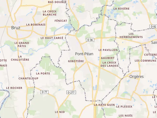 Plan de Pont-Péan