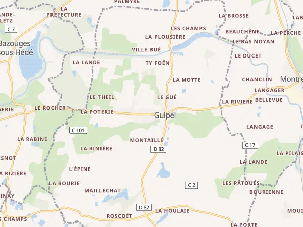 Plan de Guipel