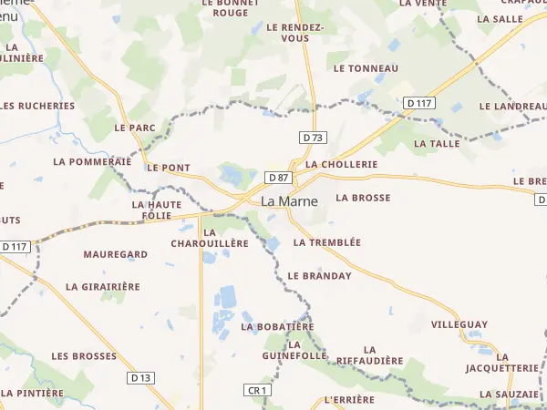 Plan de La Marne
