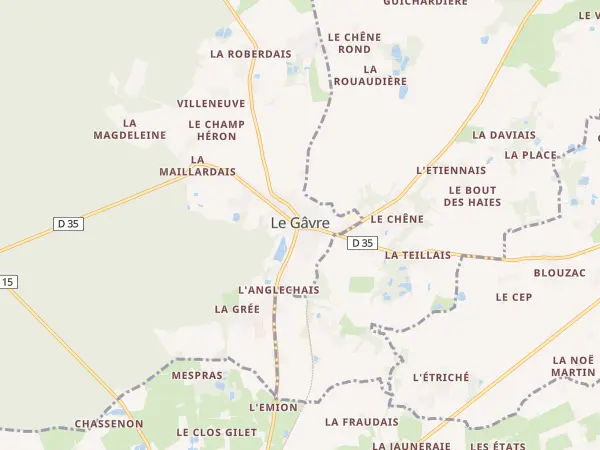 Plan du Gâvre