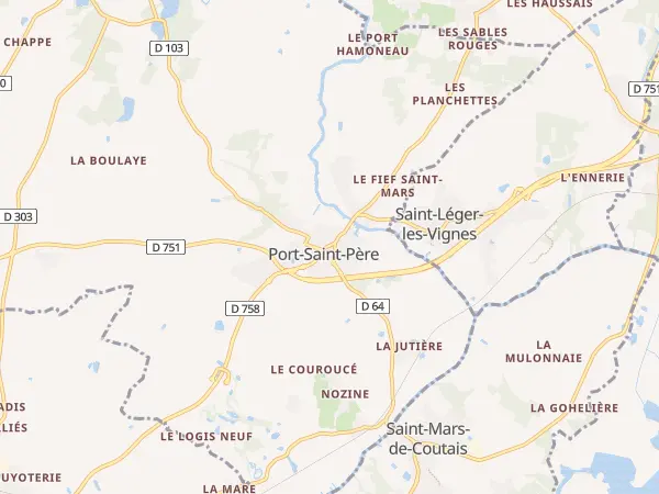 Plan de Port-Saint-Père