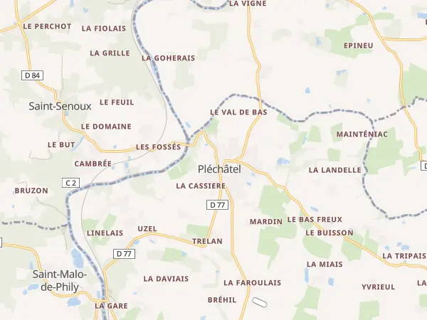 Plan de Pléchâtel