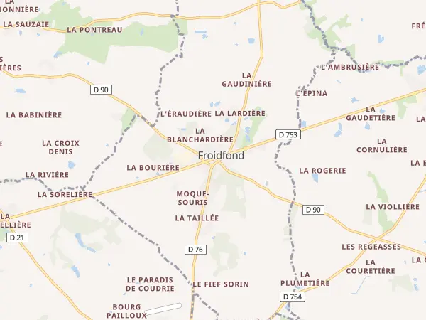 Plan de Froidfond