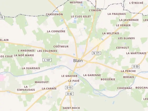 Plan de Blain