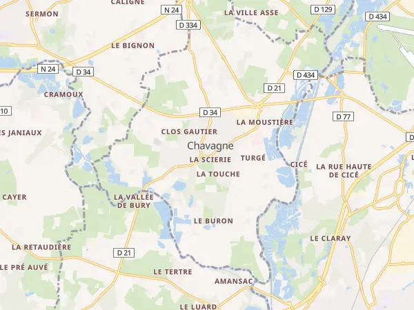 Plan de Chavagne