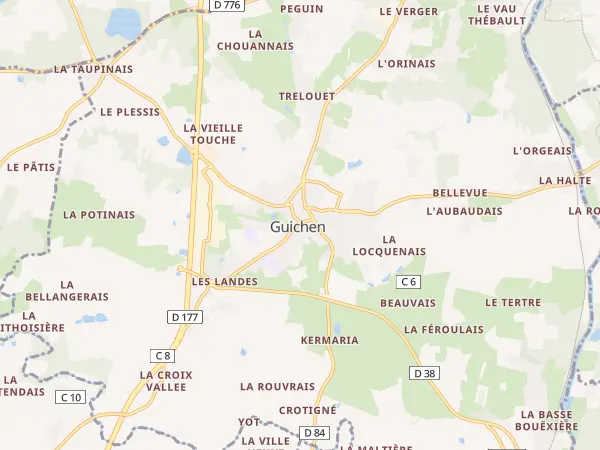 Plan de Guichen