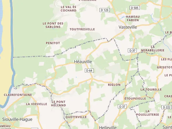 Plan de Héauville