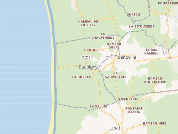 Plan de Baubigny