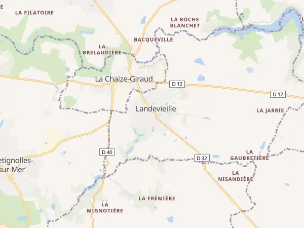 Plan de Landevieille